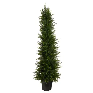 3.5’ Cypress Artificial Tree UV Resistant (Indoor/Outdoor)