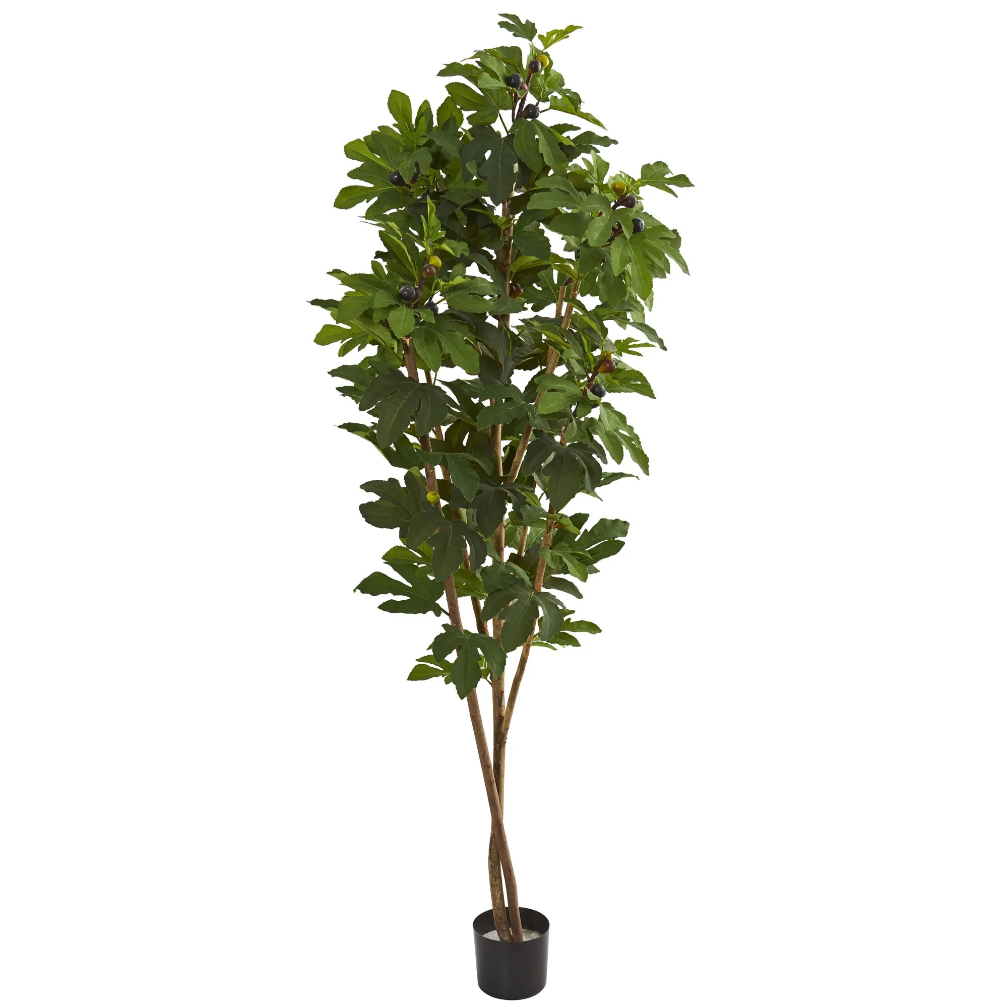 81" Fig Artificial Tree - Low Maintenance, Life-Like & Vibrant Silk Trees For Busy People.