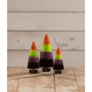 Bethany Lowe The Brighter Side Halloween Trees, Set Of 3