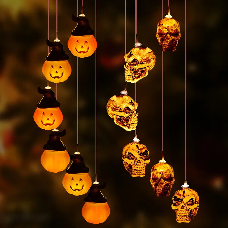 Bulk Halloween Solar Wind Chimes LED Ball Hanging Solar Lights Wholesale