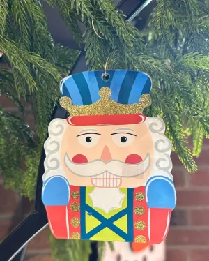 Colorful & Fun Nutcracker - Acrylic Christmas Ornament