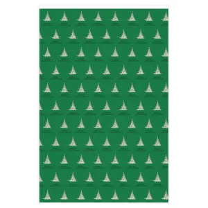 Evergreen Merry Christmas Wrapping Paper