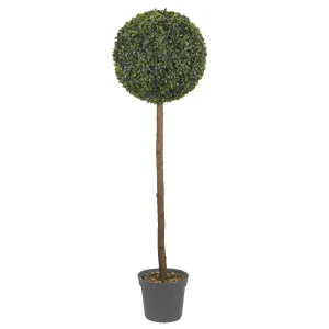 Faux Decor 120cm Artificial Uno Topiary Tree