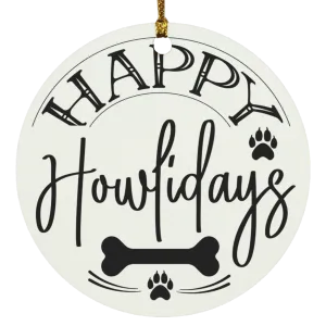 Happy Howlidays Ornament