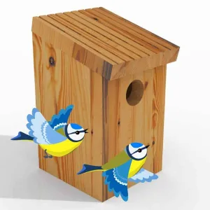 Keswick Bird Box | Ideal For Small Birds | Fully Assembled With Easy Installation