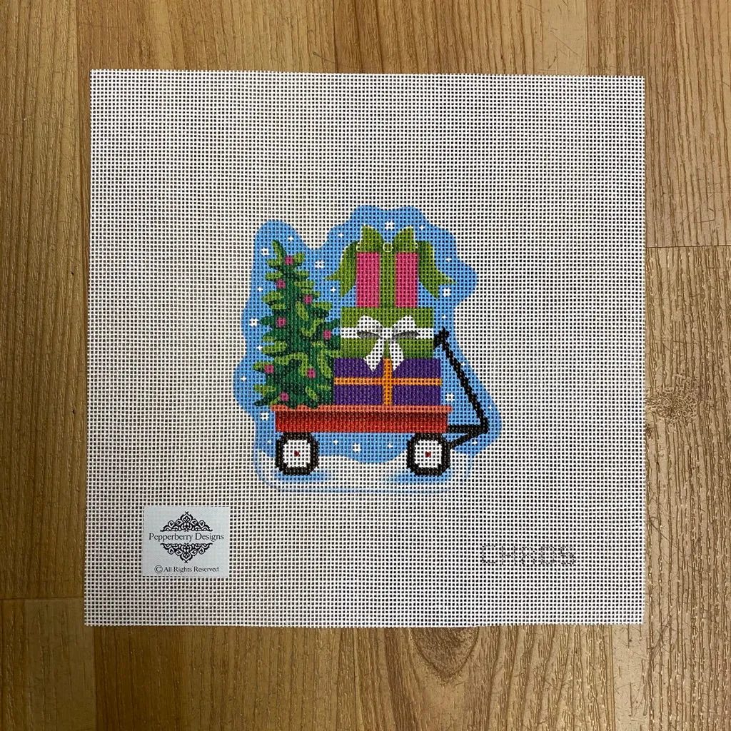 Lil' Red Wagon Canvas