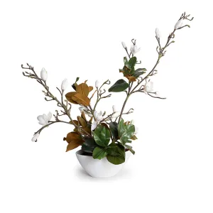 Magnolia Branches Centerpiece 40"H