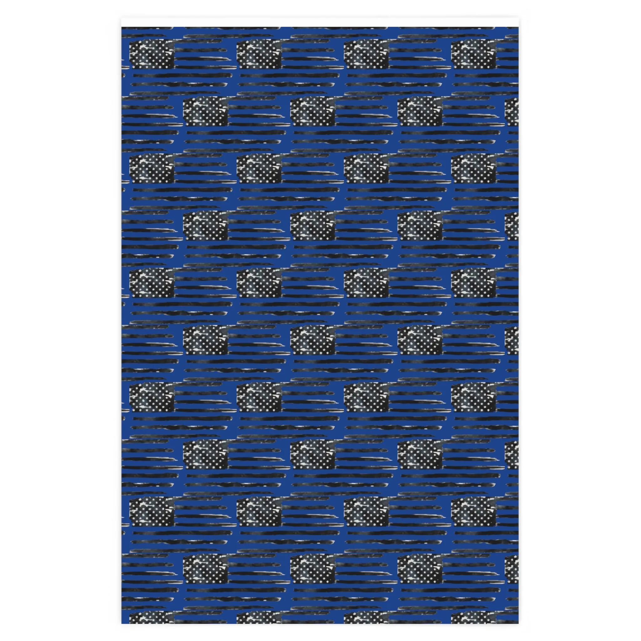 ‘Mercia on Blue background Premium Wrapping Paper