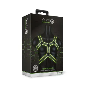 Ouch! Body Harness Glow In The Dark L/Xl