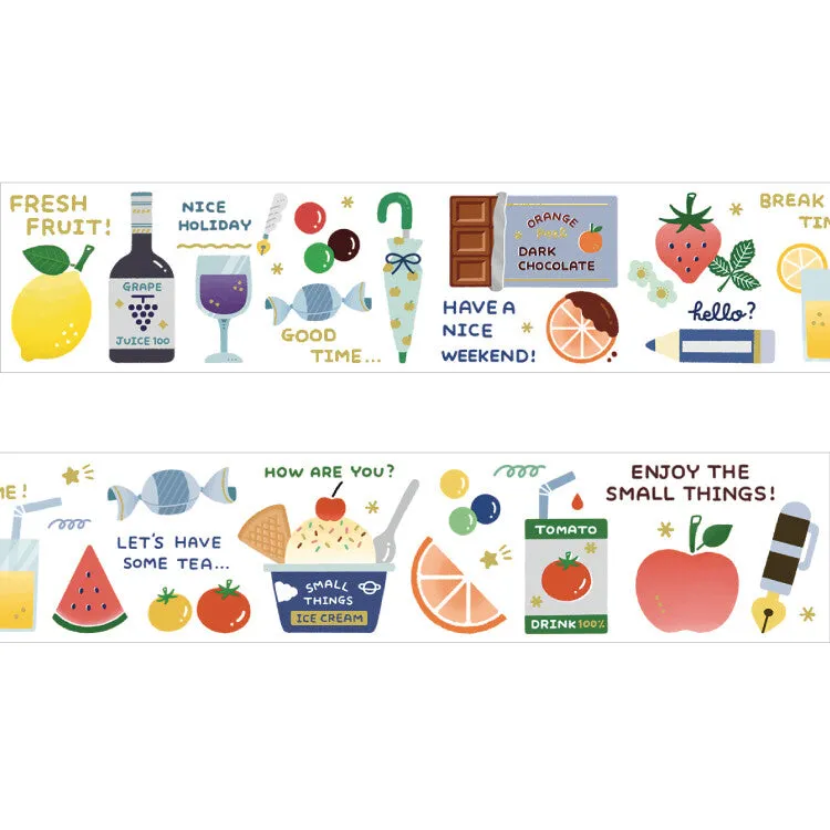 Papier Platz x Eric Small Things Washi Tape - Fruit (20mm)