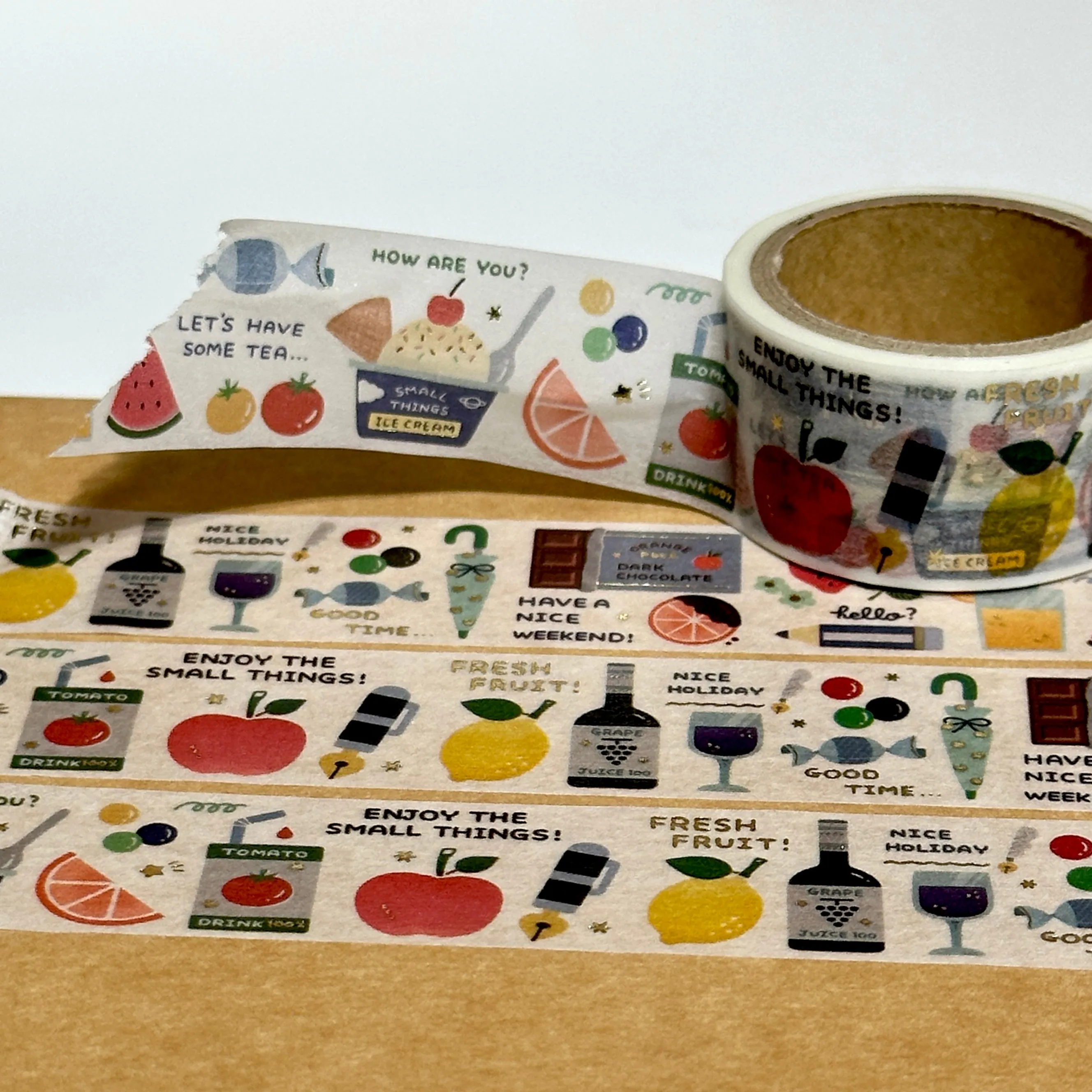 Papier Platz x Eric Small Things Washi Tape - Fruit (20mm)