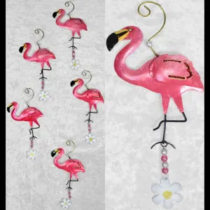 Set of 12 Flamingo Ornaments (1.78 each)