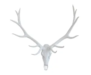 STAG SKULL WALL DECOR